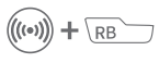 X5s 切换 G-Touch 模式的组合键示意